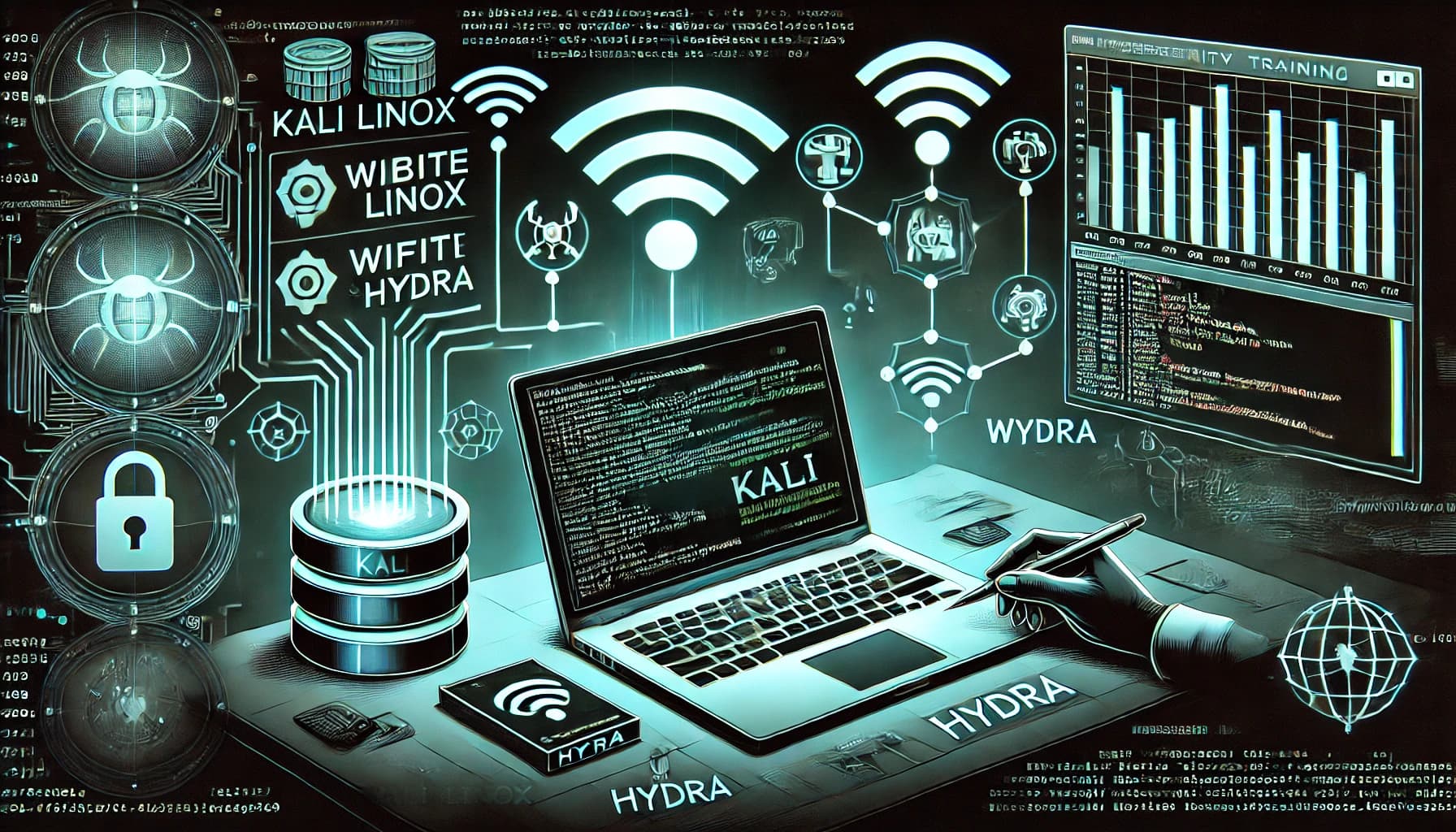 Crackage Wi-Fi et Test de Sécurité sur Base de Données